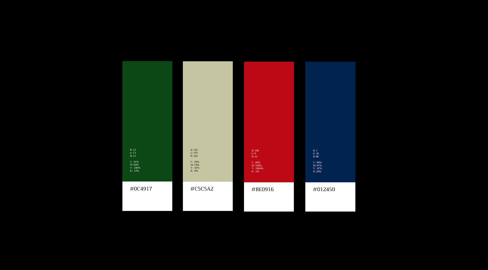 Paleta de Color Materia Secreta