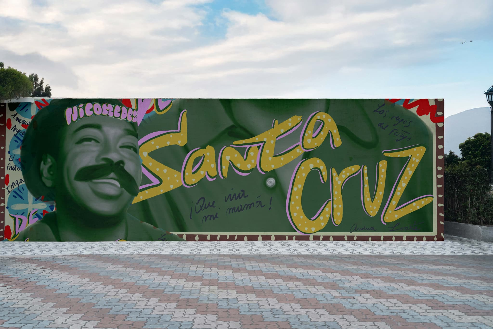 Mural Santa Cruz