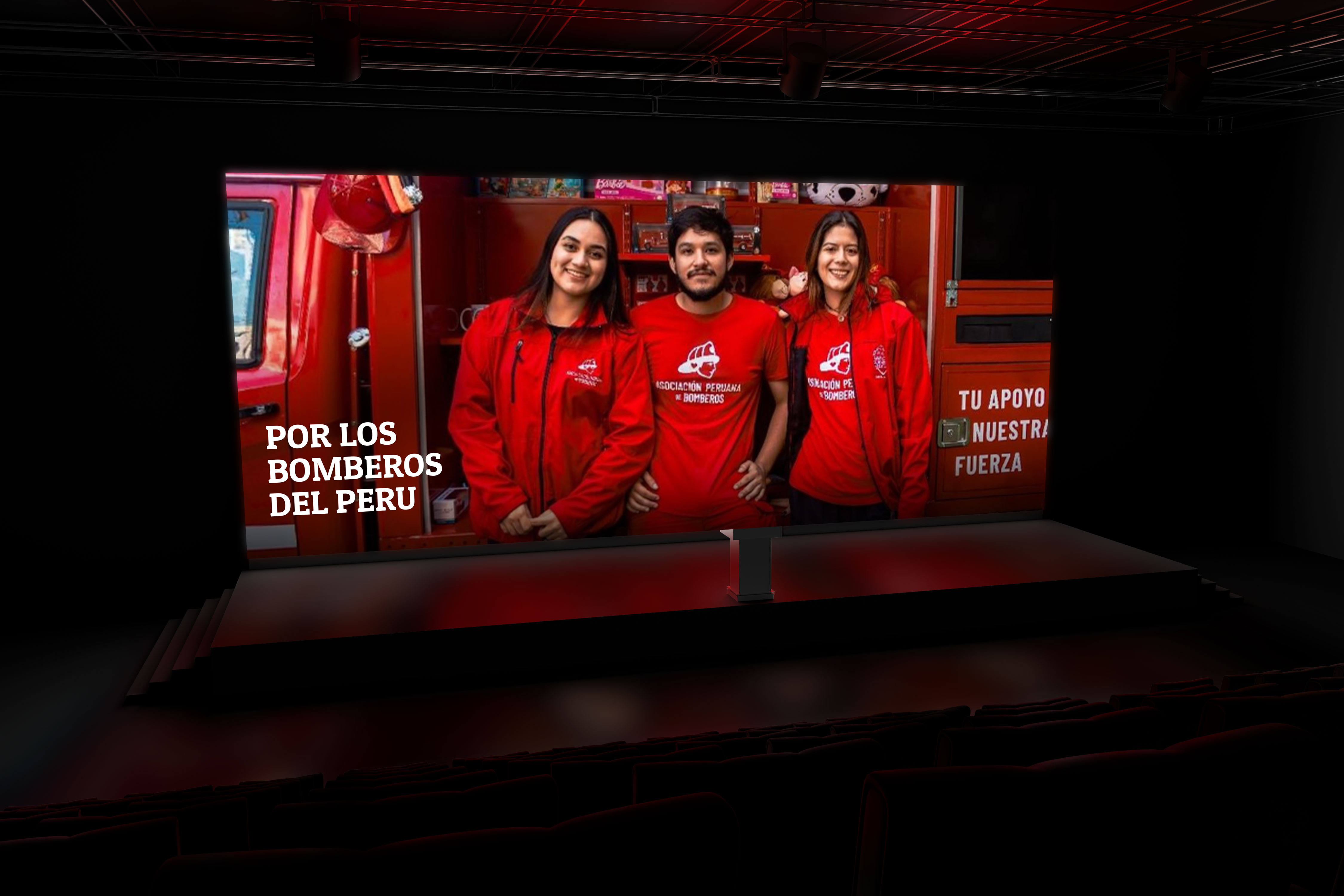 Animación de Asociación Peruana de Bomberos